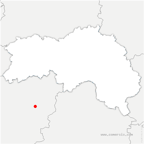 carte de localisation de Juignettes