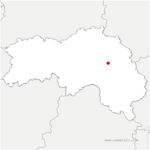 carte de localisation de Mahéru