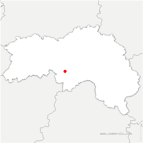 carte de localisation de Maizet