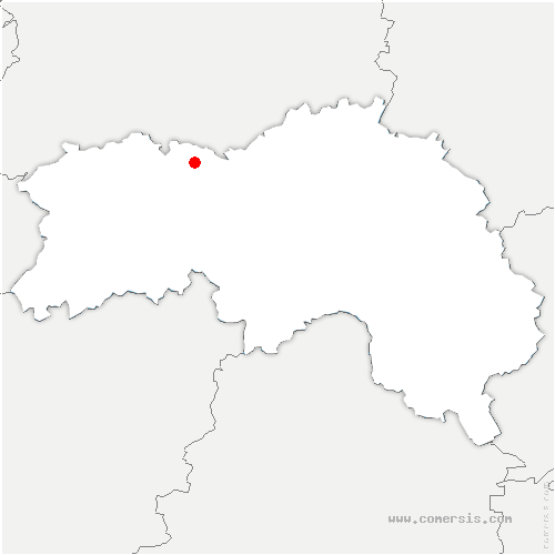 carte de localisation du Manoir