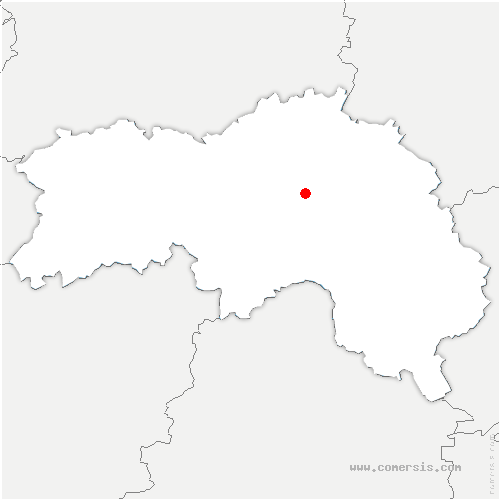 carte de localisation de Merlerault