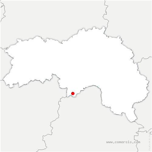 carte de localisation de Mieuxcé