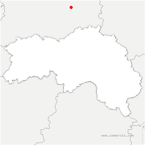 carte de localisation de Montigny