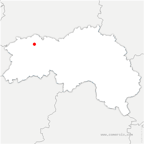 carte de localisation de Morvilliers