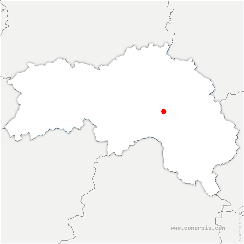 carte de localisation du Plantis
