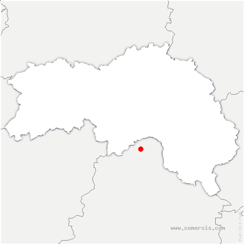 carte de localisation de Potigny