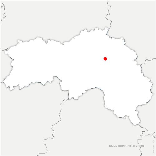 carte de localisation de Putot-en-Auge