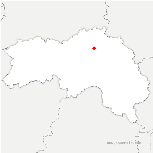 carte de localisation de Résenlieu