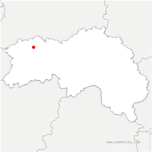 carte de localisation de Ronfeugerai