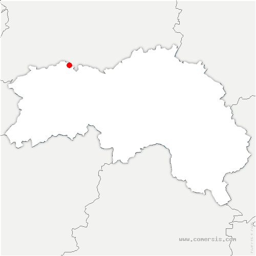 carte de localisation de Rueil-la-Gadelière