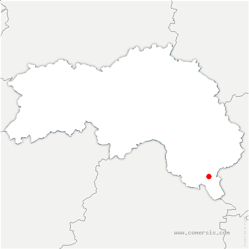 carte de localisation de Saint-Agnan-sur-Erre