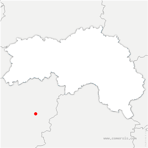 carte de localisation de Saint-Antonin-de-Sommaire