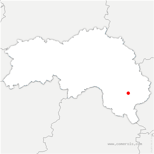carte de localisation de Saint-Maurice-sur-Huisne