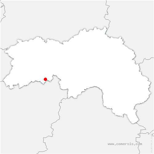 carte de localisation de Saint-Ouen-le-Brisoult