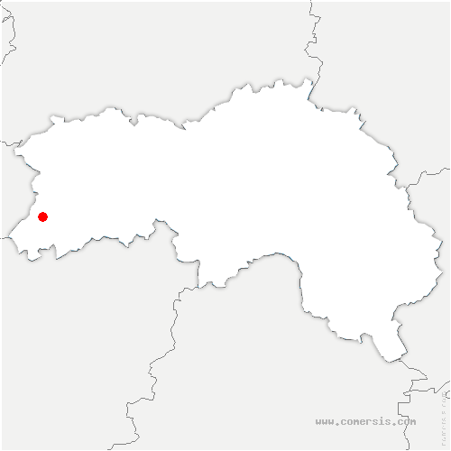 carte de localisation de Saint-Roch-sur-Égrenne