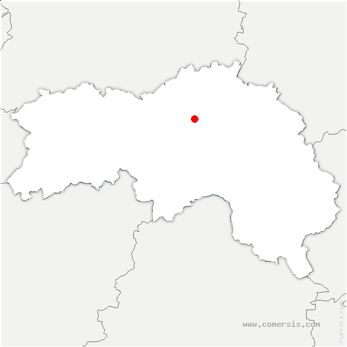 carte de localisation de Villebadin