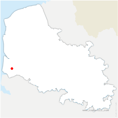 carte de localisation de Airon-Saint-Vaast