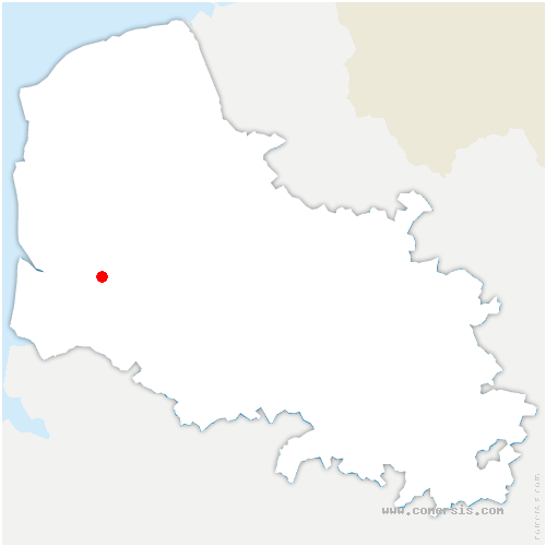 carte de localisation d'Aix-en-Issart