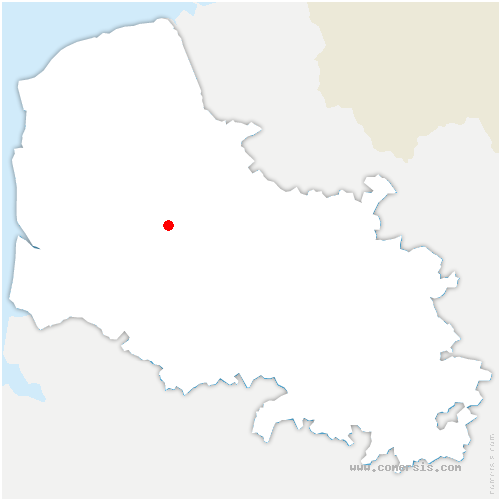 carte de localisation d'Audincthun