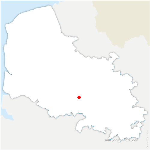 carte de localisation de Averdoingt