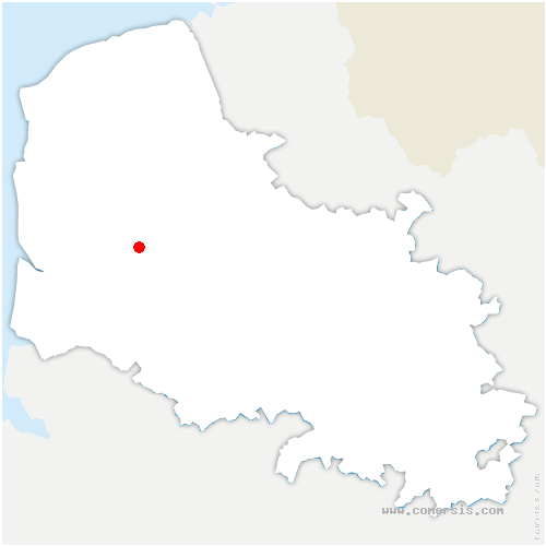 carte de localisation d'Avesnes