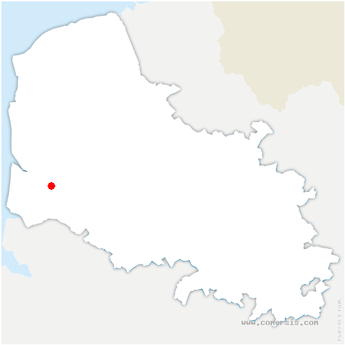 carte de localisation de Beaumerie-Saint-Martin