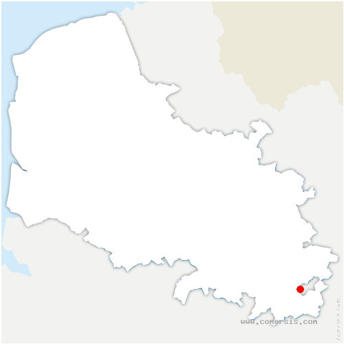 carte de localisation de Beaumetz-lès-Cambrai