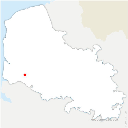 carte de localisation de Beaurainville
