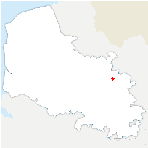 carte de localisation de Bénifontaine