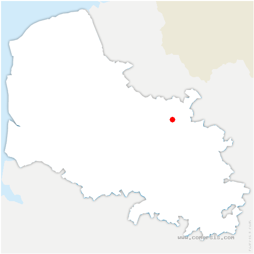 carte de localisation de Béthune