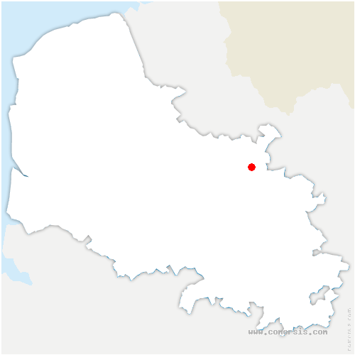 carte de localisation de Beuvry