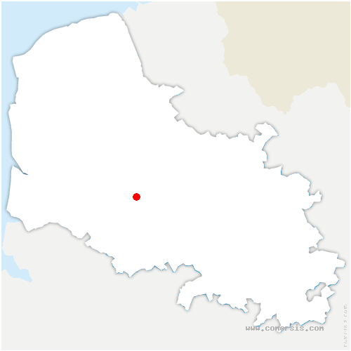 carte de localisation de Blangy-sur-Ternoise