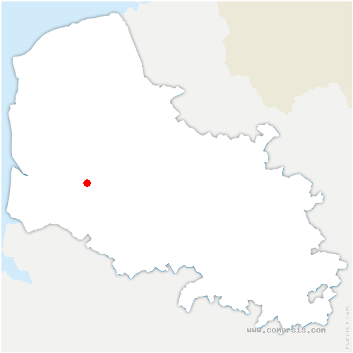 carte de localisation de Boubers-lès-Hesmond