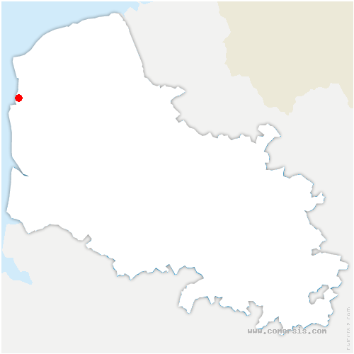 carte de localisation de Boulogne-sur-Mer
