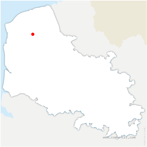 carte de localisation de Bouquehault