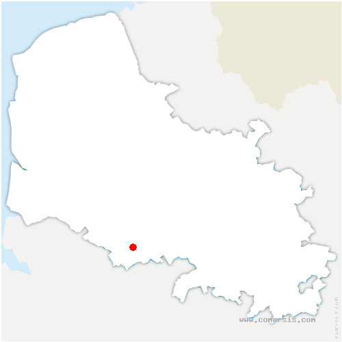 carte de localisation de Buire-au-Bois
