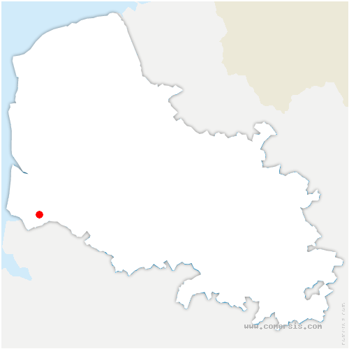carte de localisation de Conchil-le-Temple