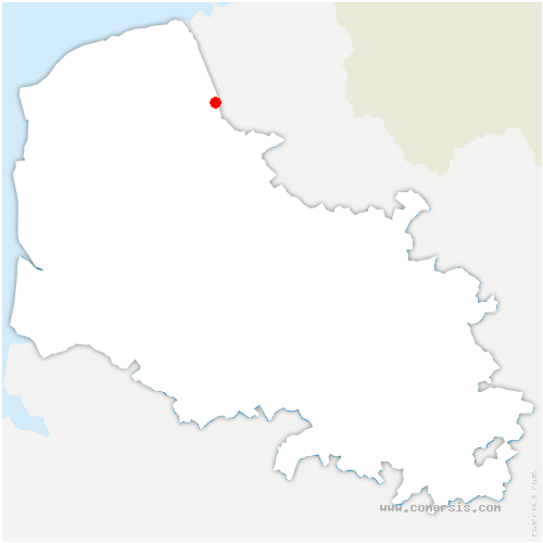 carte de localisation d'Éperlecques
