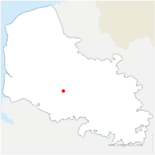 carte de localisation d'Érin