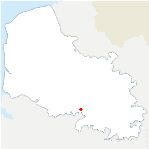 carte de localisation de Grand-Rullecourt