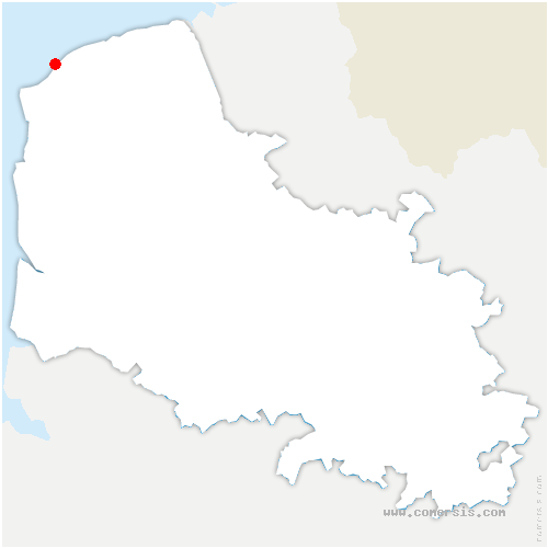 carte de localisation de Grande-Synthe