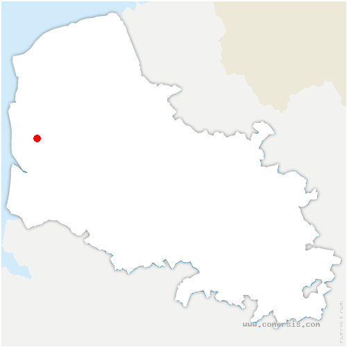 carte de localisation de Halinghen