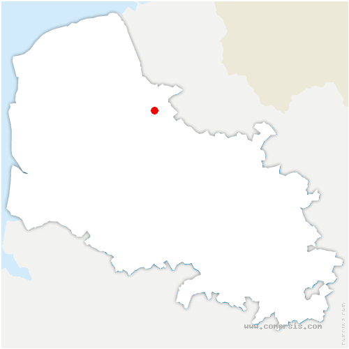carte de localisation d'Helfaut