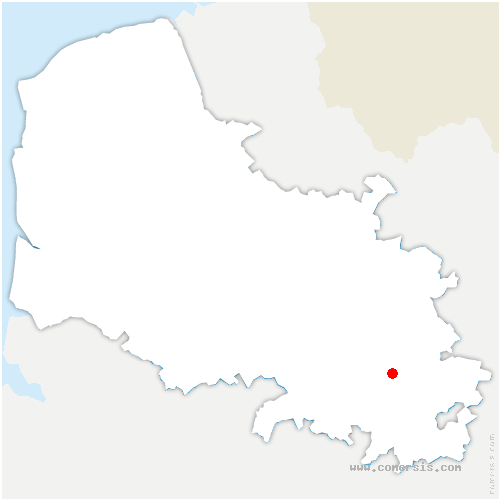 carte de localisation de Héninel