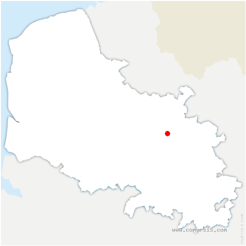 carte de localisation d'Hersin-Coupigny