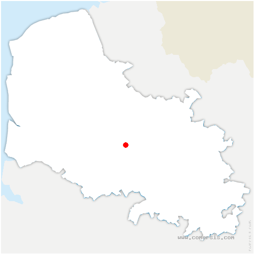 carte de localisation de Lallaing