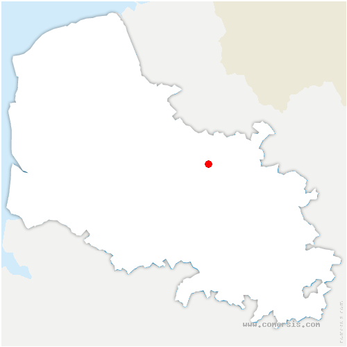 carte de localisation de Lapugnoy