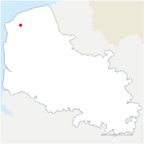 carte de localisation de Leubringhen