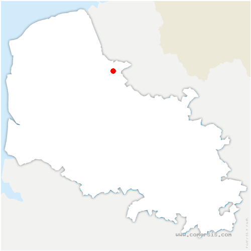 carte de localisation de Longuenesse