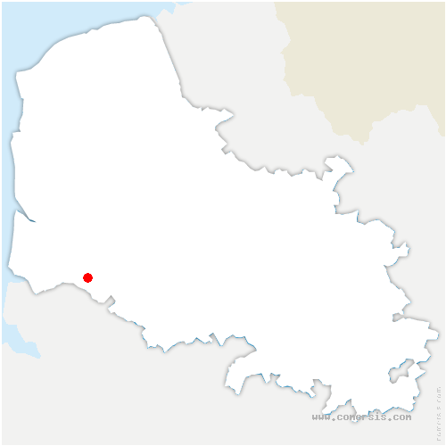 carte de localisation de Maintenay